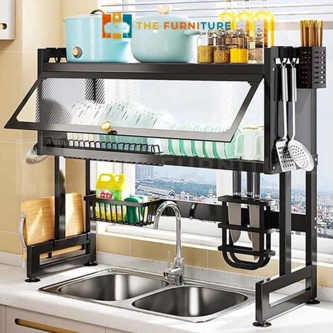 Jual Rak Piring Wastafel / Rak Wastafel Dapur / Rak Piring Besi Dapur ...