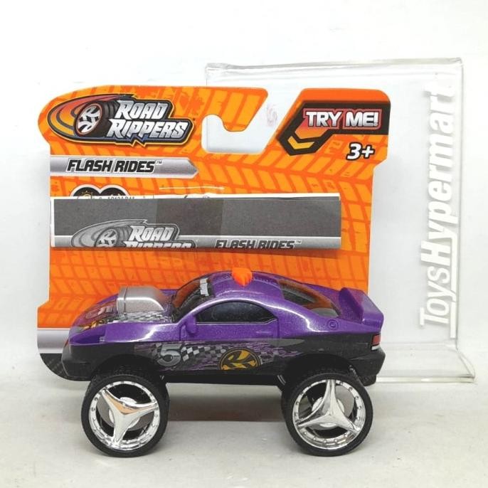 Jual ORI Monster Car Purple Road Rippers Flash Rides Nikko Non Hot ...