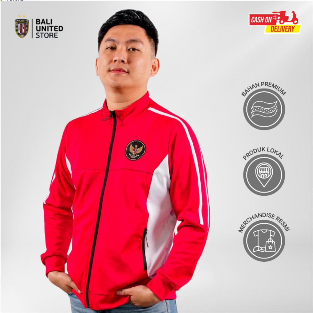 Jual 【FREE KAOS KAKI】Bali United Jaket Anthem Garuda Indonesia Jacket ...
