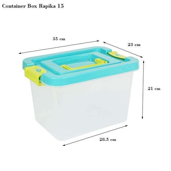 Jual Container Box Rapika 15 / Container Box 15 Liter / Container Kotak ...