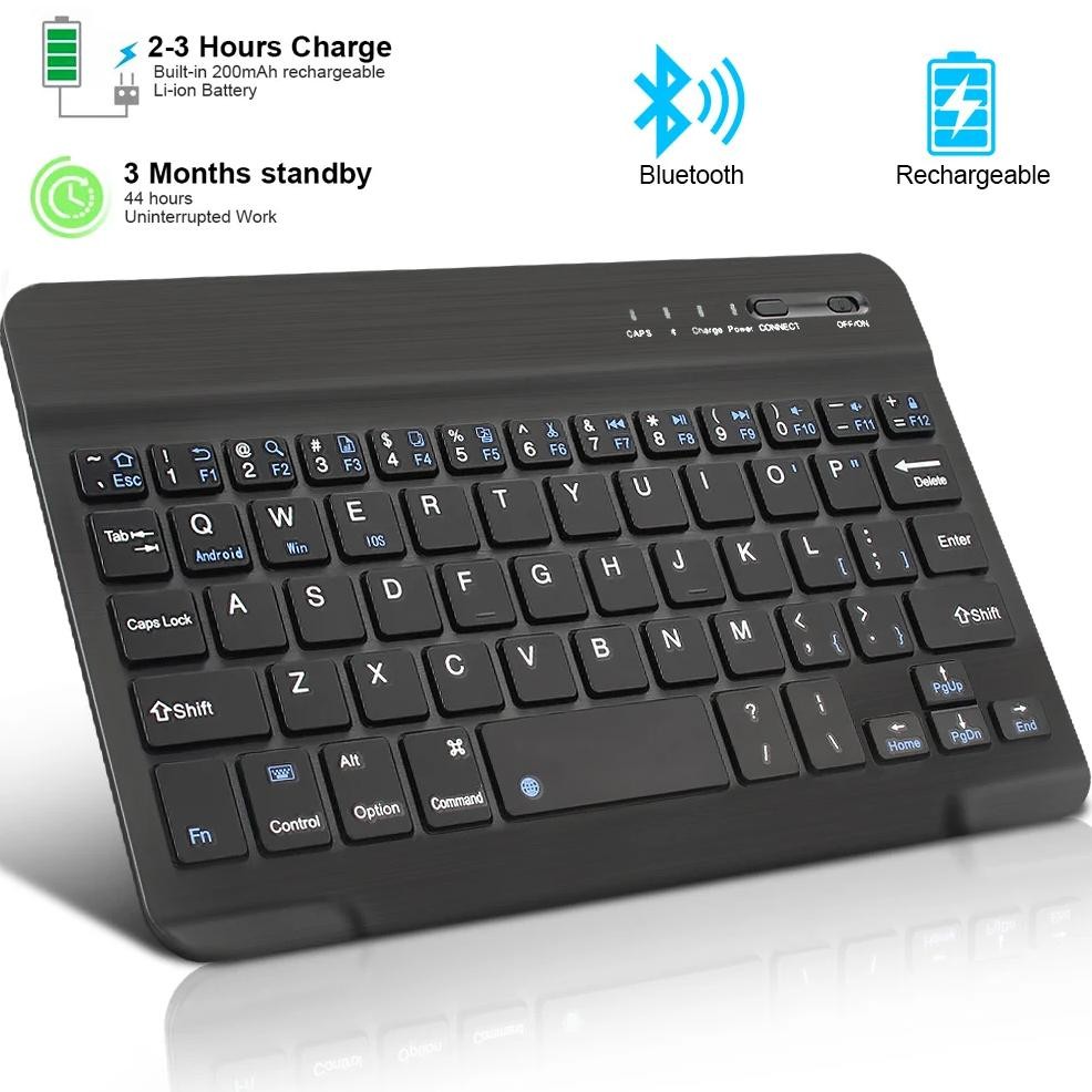 Jual Bluetooth Wireless Keyboard Mini Keyboard For Laptop Tablet Phone ...