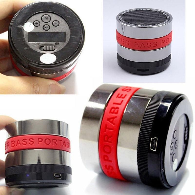 Jual Speaker Bluetooth Mini Metal Super Bass Portable S302 Kecil Usb ...