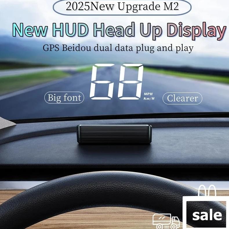 Jual Hud Head-Up Display New M2 Digital Speedometer Inteligentes Water ...