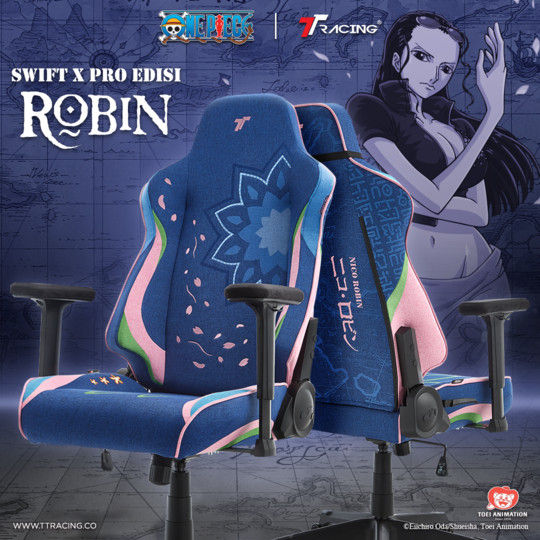 Jual TTRacing Kursi Gaming Swift X Pro Koleksi One Piece - Robin ...