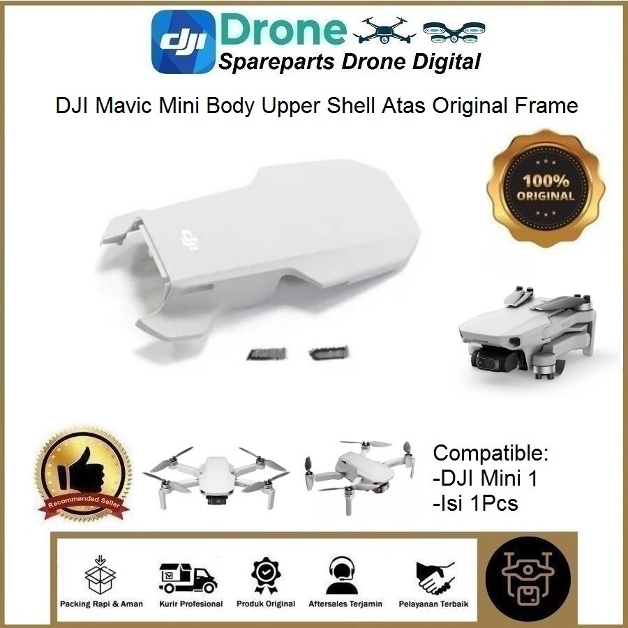 Jual DJI Mavic Mini Body Atas Upper Shell Cover Original For Mini 1 ...