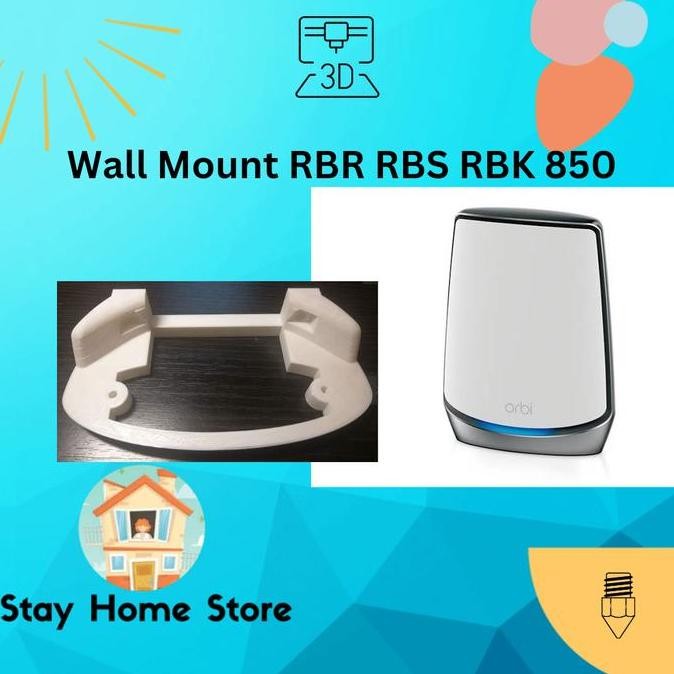 Jual Netgear Orbi Wall Mount Bracket Rbr Rbs Rbk 850 750 New Stok ...
