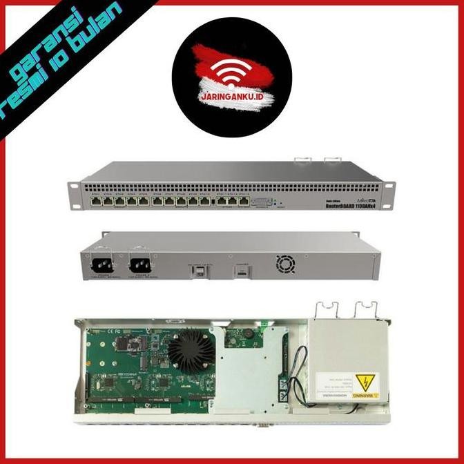 Jual Mikrotik Router Rb1100Dx4 1U Rackmount New Stok | Shopee Indonesia
