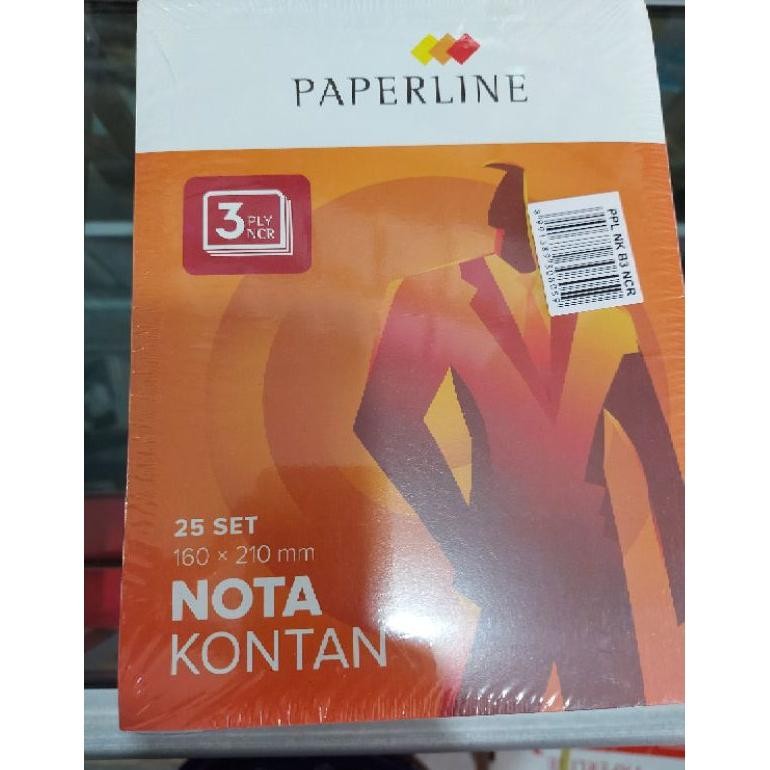 Jual JH8 Nota Kontan Bon PAPERLINE Besar 3 Rangkap Ply NCR | Shopee ...