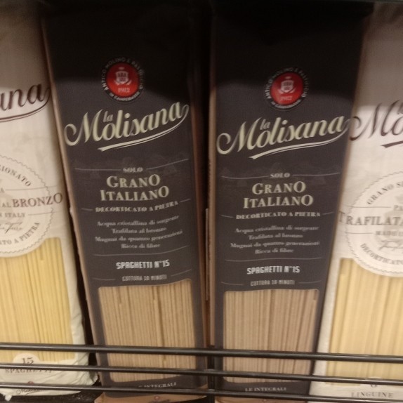 Jual la molisana pasta spaghetti 500 gr/grana italiano/pasta gandum ...