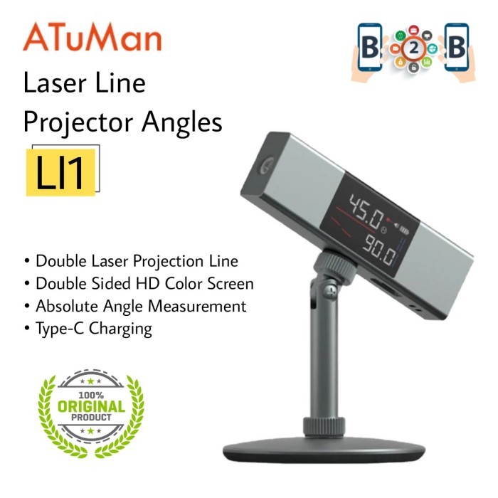 Jual Atuman Li1 Laser Line Projector Angles - Duka Dual Laser ...