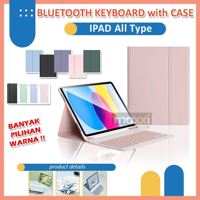 Jual iPad 1 2 3 4 5 6 7 8 9 10 Mini Air Pro 9.7 10.5 11 Inch Keyboard ...