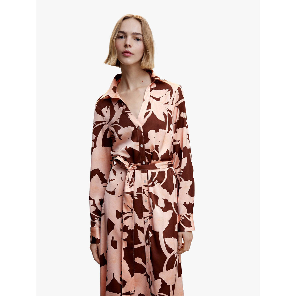 Jual MANGO - DRESS ROSA - PINK ROSE - XS | Shopee Indonesia