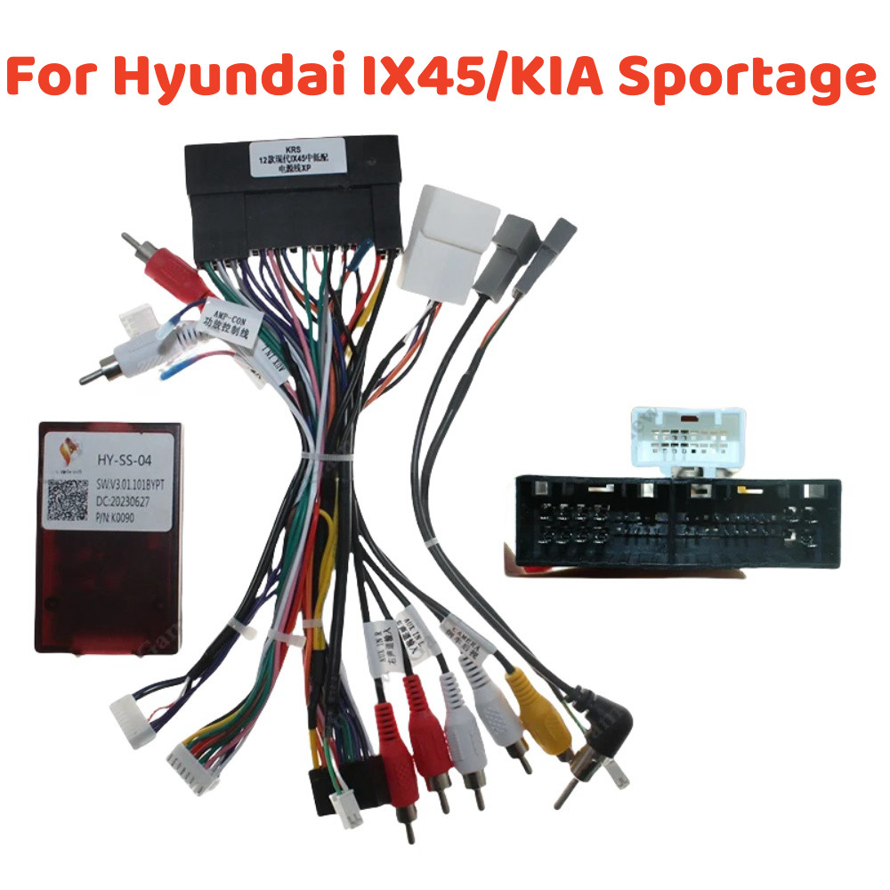 Jual ALX Gravity 16pin Wiring Harness Canbus Box Decoder For Hyundai ...