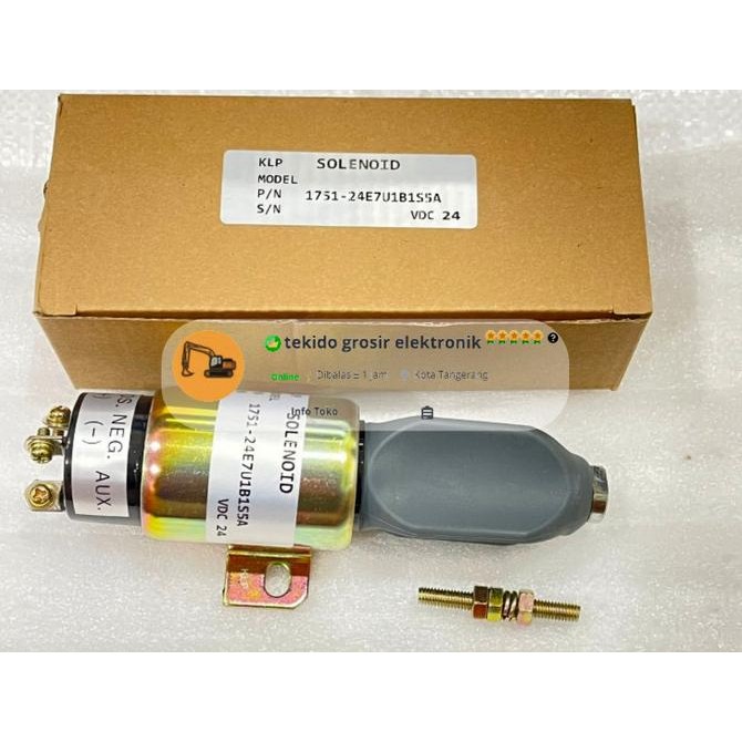 Jual SELENOID ENGINE STOP PC 75 600-815-7550 KOMATSU PC75 PC 78 MURAH ...