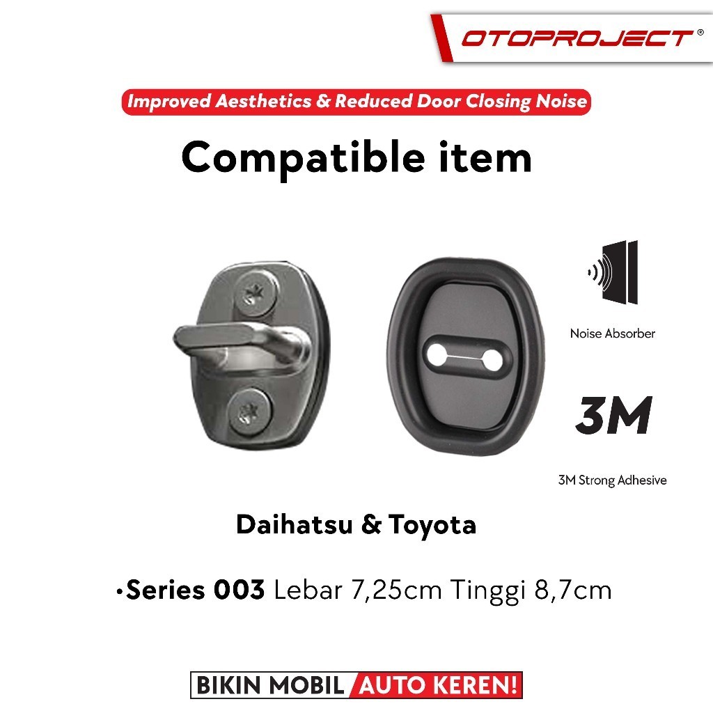 Jual Otoproject - Door Lock Absorber Series 003 For Daihatsu / Toyota ...