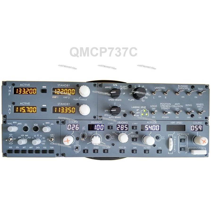 Jual YHS QMCP737C Flight Simulator Panel ZIBO737 Xplane MCP | Shopee ...