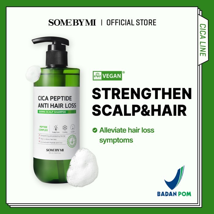 Jual Some By Mi Cica Peptide Anti Hair Loss Derma Scalp Shampoo ...