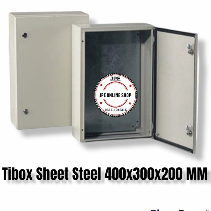 Jual Tibox Box Panel Besi/Box Panel Sheet Steel 400X300X200 Mm Ip65 ...