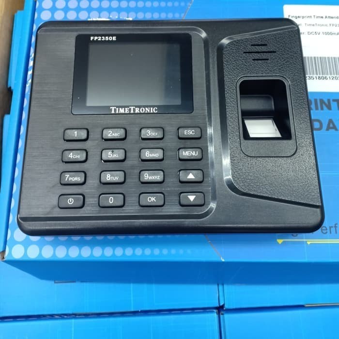 Jual TIME TRONIC 2350E ~ MESIN ABSEN / ABSENSI SIDIK JARI ( FINGERPRINT ...