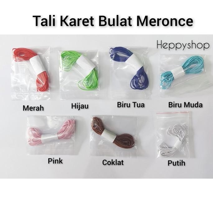 Jual Ready oke] Tali Karet Bulat Meronce Gelang | Shopee Indonesia