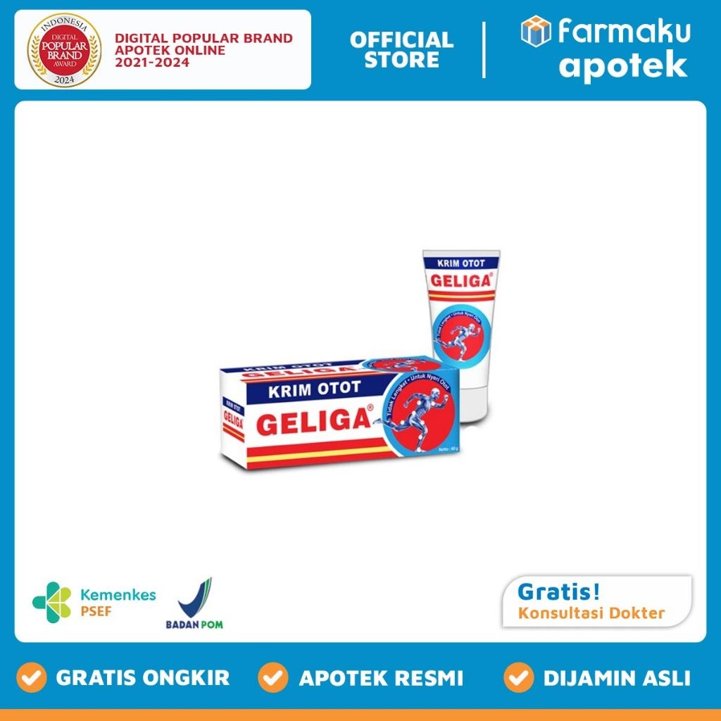 Jual Geliga Cream 60 gr - KGS | Shopee Indonesia