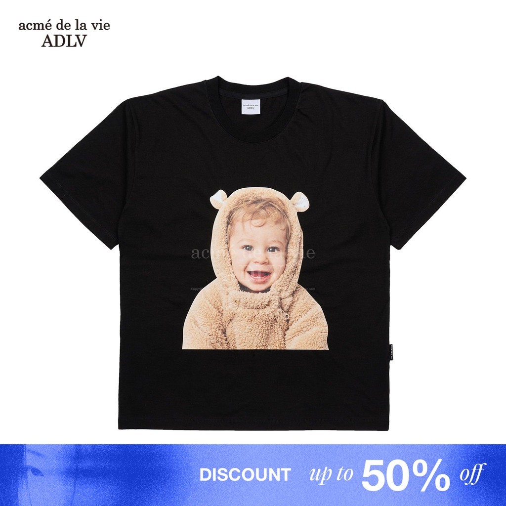 ADLV KIDS BLOCK BEAR SHORT SLEEVE T-SHIRT