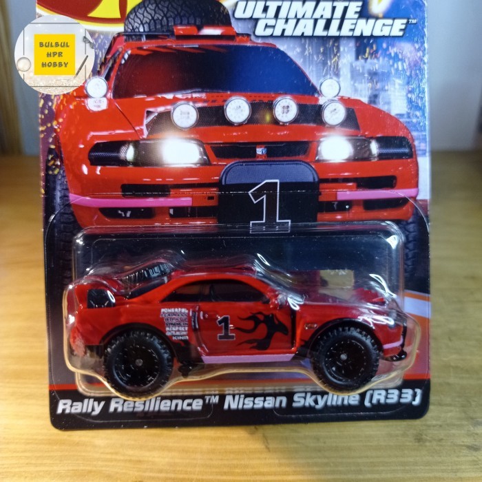 Jual HOTWHEELS HOT WHEELS RLC ULTIMATE CHALLENGE NISSAN SKYLINE R33 ...