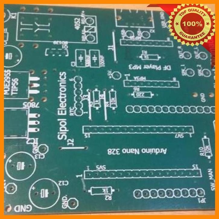Jual [SPL] PCB BEL SEKOLAH OTOMATIS BELL AUTOMATIC MP3 MICRO SD, USB ...
