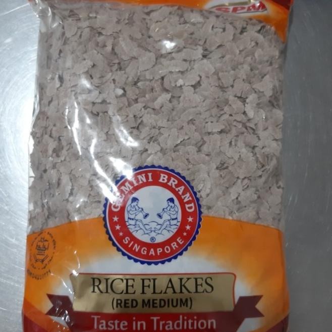 Jual Produk Unggulan] RICE FLAKES POHA RED MEDIUM SPM 500G / Serpihan ...