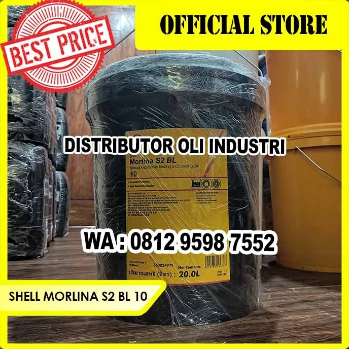 Jual Baru Shell Morlina S2 B 10 ( 20 Liter - Ready Stock ) | Shopee ...