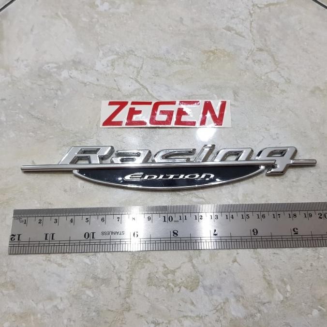 Jual Sale Emblem Racing Edition Plastik Chrome Import | Shopee Indonesia