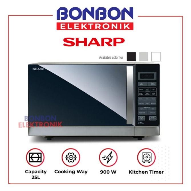 Jual Sharp Microwave Oven 25 Liter Stylish Designed R-728(K)-In R728 ...