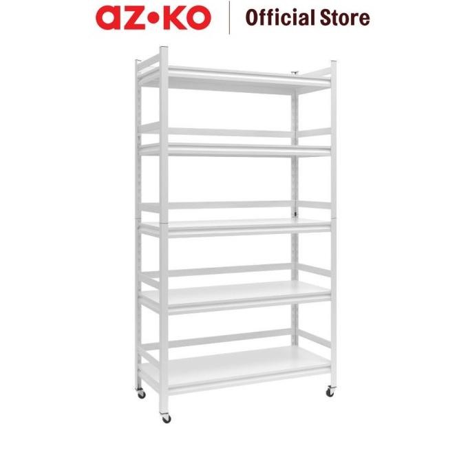 Jual CO AZKO Krisbow Rak Besi Dengan Roda Storage Rack Steel Tempat ...