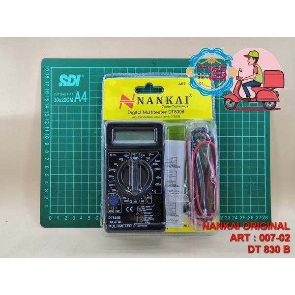 Jual Multimeter Digital Multi Tester Digital Dt830 B Nankai New ...