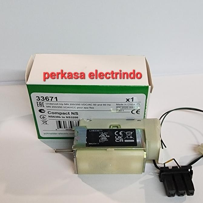 Jual Spesial Uvt/Uvr Mn Under Voltage Trip Release 33671 200-250V ...