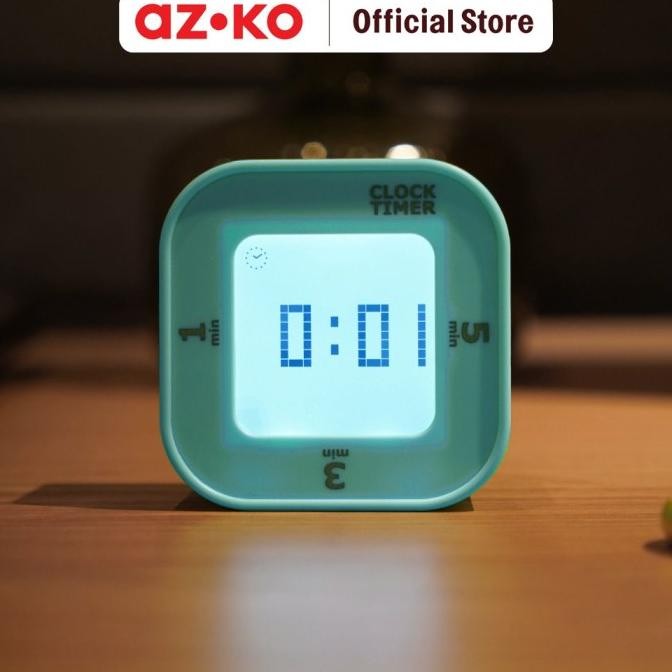 Jual Promo Azko Arthome Jam Meja Dengan Timer 3 Fixed Flip Desk Clock ...