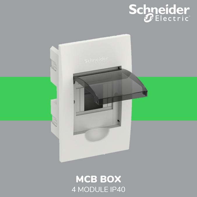 Jual Schneider Box Mcb 4 Module Tanam - Domh12104F Original Dan ...