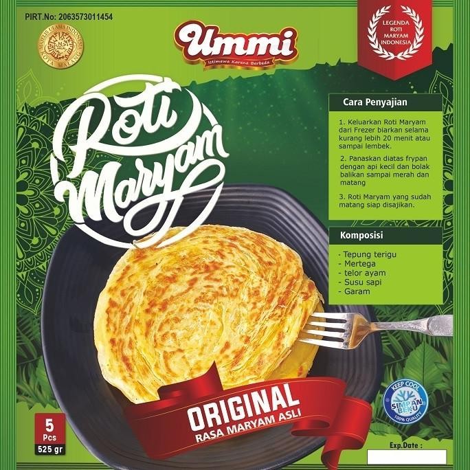 Jual (Good) Roti Maryam Original Premium - Ummifood - FROZEN | Shopee ...