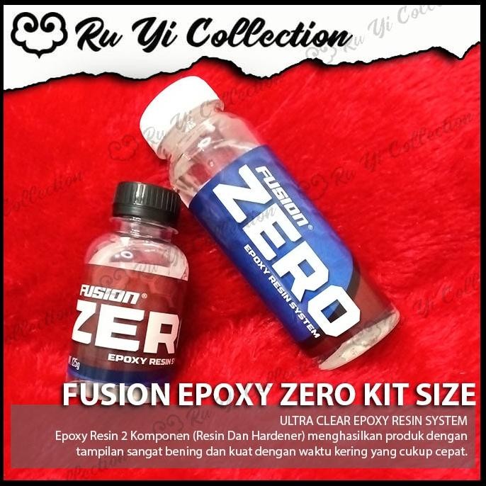 Jual EPOXY RESIN FUSION ZERO 375GR/ RESIN EPOXY BENING CARBON JORAN ART ...