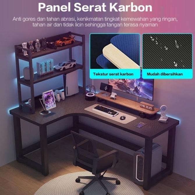 Jual Meja Laptop / Meja Komputer / Meja Gaming / Kamar Gaming/ Meja PC ...