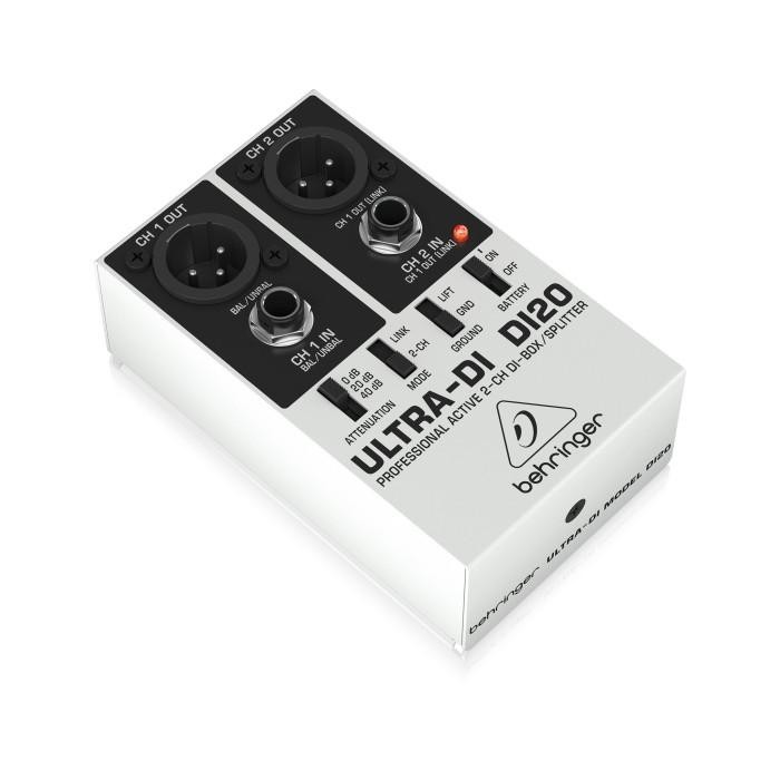 Jual Behringer Ultra-Di Di20 2-Channel Active Direct Box / Splitter Net ...