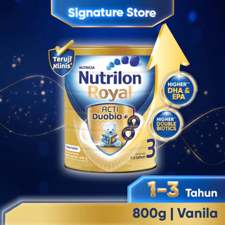Nutrilon Royal 3 (1-3 Tahun) Susu Pertumbuhan Anak Vanila 800gr