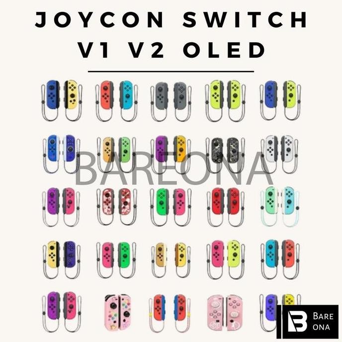 Jual Nintendo Switch Joycon OLED V1 V2 Wireless (3rd Party OEM Joy Con ...