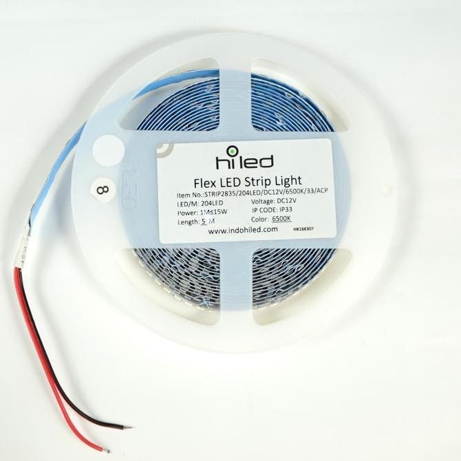 Jual Grosir Lampu Led Strip 2835 204Led Hiled Dc 12V 12Volt 5M 5Meter ...