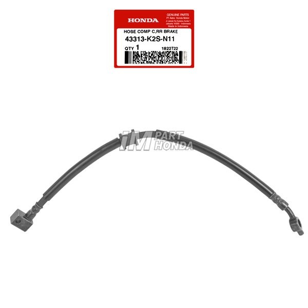 Jual 43313-K2S-N11 Selang Rem Cakram Belakang Vario 160 TIpe ABS JKT ...