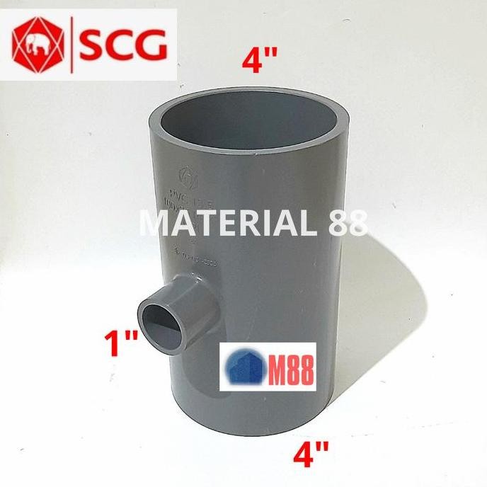 Jual Scg Vlok Tee 4X1 Inch Aw Reducer Pvc 41 4 X 1 Te T Gercep | Shopee ...