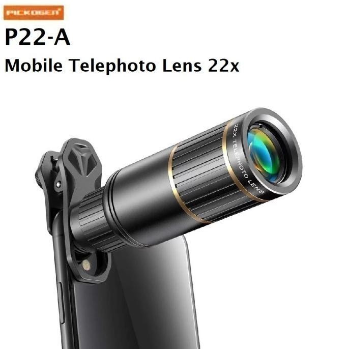 Jual Tersedia PICKOGEN P22-A - 22x Metal Telephoto Lens - Lensa Kamera ...