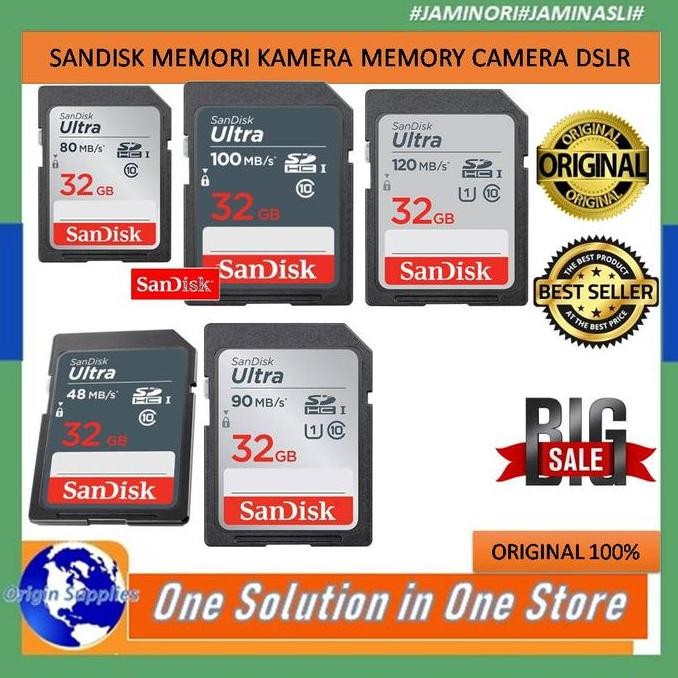 Jual Tersedia MEMORI KAMERA MEMORY CAMERA DSLR SDHC 32 GIGA BYTE 32GB ...