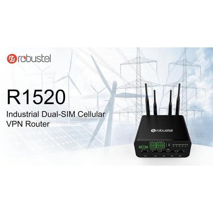 Jual Robustel R1520-4L Industrial Vpn Router New Stok | Shopee Indonesia