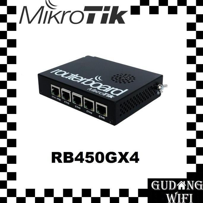 Jual Mikrotik Rb450Gx4 Router Indoor New Stok | Shopee Indonesia